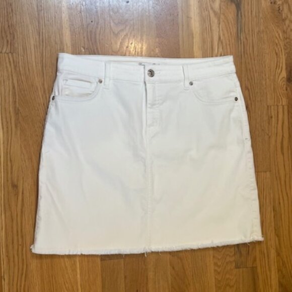 Tommy Bahama Ella Twill Skirt White Size 12 - Picture 12 of 15